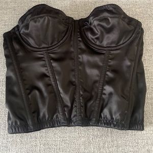 UO Ayla Strapless Bustier Top